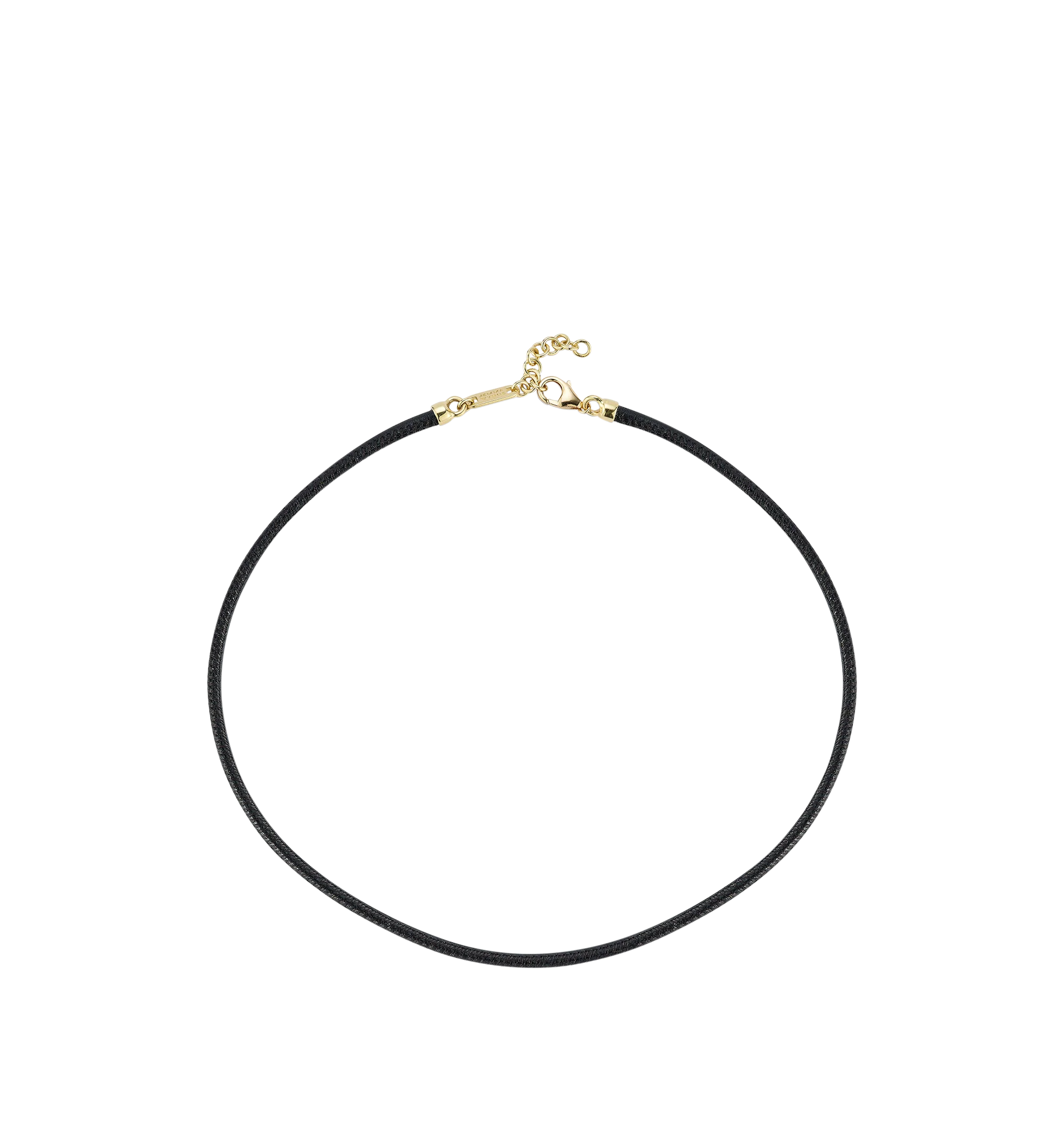 LOVE NOTES LEATHER CORD CHOKER